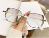 BLING RHINESTONE WITH ANTI-BLUE LIGHT PRESBYOPIA SUNGLASSES