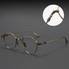 Keltz Titanium Vintage Round Eyeglasses Frame