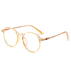 WOMEN'S COMFORTABLE TRANSPARENT ROUND FRAME ANTI-BLUE LIGHT READING GLASSES