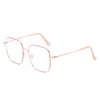 WOMEN'S FASHIONABLE FINE GLITTER EDGE LARGE FRAME ANTI-BLUE LIGHT READING GLASSES