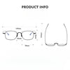 Retro Titanium Square Glasses Frame KJ45