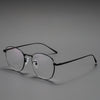 Titanium Vintage Round Eyeglasses Frames ST1052