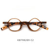 Florry Retro Round Acetate Glasses Frame