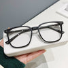 FASHIONABLE RETRO SQUARE FRAME ANTI-BLUE LIGHT READING GLASSES