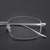 Crowley Retro Titanium Square Glasses Frame