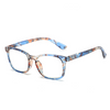 WOMEN'S FASHION PRINTED LARGE FRAME ANTI-BLUE LIGHT READING GLASSES