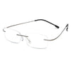 TITANIUM ANTI-BLUE LIGHT RIMLESS PRESBYOPIA GLASSES