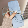 Fashion Metal Square Glasses