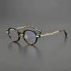 Leafe Retro Oval Acetate Oversize Glasses Frame