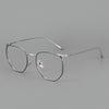 Titanium Geometric Glasses Frame ST10901