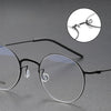 Titanium Vintage Round Eyeglasses Frames 5504