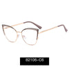 Metal Cat Eye Glasses Frames 82106