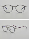 Arvid Retro Oval Titanium Glasses Frame