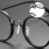 Titanium Vintage Round Eyeglasses Frames XFS9638