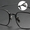 Retro Titanium Square Glasses Frame KJ-40A