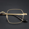 Coll Retro Titanium Square Glasses Frame