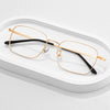 Retro Titanium Square Glasses Frame 89166