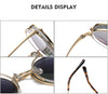 Titanium Vintage Oval Eyeglasses Frames KMN54