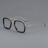 Shang Retro Titanium Square Glasses Frame