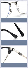 Metal Square Glasses Frames 18031