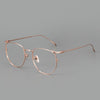 Titanium Geometric Glasses Frame ST10901