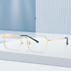 Retro Titanium Square Glasses Frame 89166