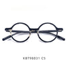 Jory Retro Round Acetate Glasses Frame