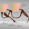 Fit Over Glasses Sunglasses Polarized for Women Men Fishing Driving Outdoor Mirrored Lens UV Protection