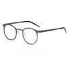 Philo Ultra-light pure titanium retro round glasses frame