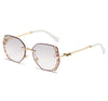 BLING RHINESTONE WITH ANTI-BLUE LIGHT PRESBYOPIA SUNGLASSES