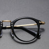 Brett Retro Full Rim Titanium Oval Glasses Frame