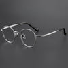 Alaric Titanium Round Glasses Frame