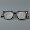 Tunde Retro Acetate Rectangle Glasses Frame