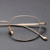 Garrity Titanium Round Glasses Frame