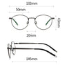 Tori Titanium Round Glasses Frame SM01720