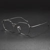 Broderick Retro Titanium Square Glasses Frame