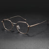 Broderick Retro Titanium Square Glasses Frame