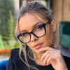 Frames Plastic titanium Anti Blue Men Women Optical Fashion Computer Glasses