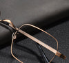 Retro Titanium Square Glasses Frame 6801