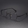 Retro Titanium Square Glasses Frame 6801