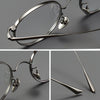 Oudom Titanium Vintage Round Eyeglasses Frame