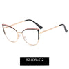 Metal Cat Eye Glasses Frames 82106