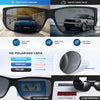 Tnnaiko Night Driving Glasses Night Vision Glasses Fit Over Glasses Sunglasses for Men Polarized Anti Glare Lens