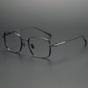 Aran Retro Titanium Square Glasses Frame