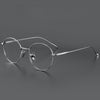 Titanium Vintage Round Eyeglasses Frames ST1644