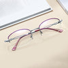 WOMEN'S HALF-FRAME FOLDING GLASSES