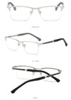 ANTI-FATIGUE HIGH-QUALITY METAL FRAME FOR BUSINESS READING GLASSES