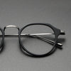 Titanium Vintage Geometric Eyeglasses Frames KMN1113