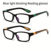 ANTI-BLUE LIGHT PRESBYOPIC GLASSES WITH RECTANGULAR FRAME