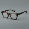 Tunde Retro Acetate Rectangle Glasses Frame